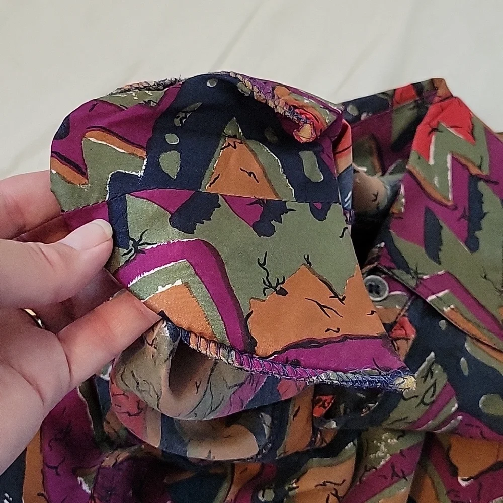 Vintage silk Shirt Jonathan Martin - Picture 7 of 9